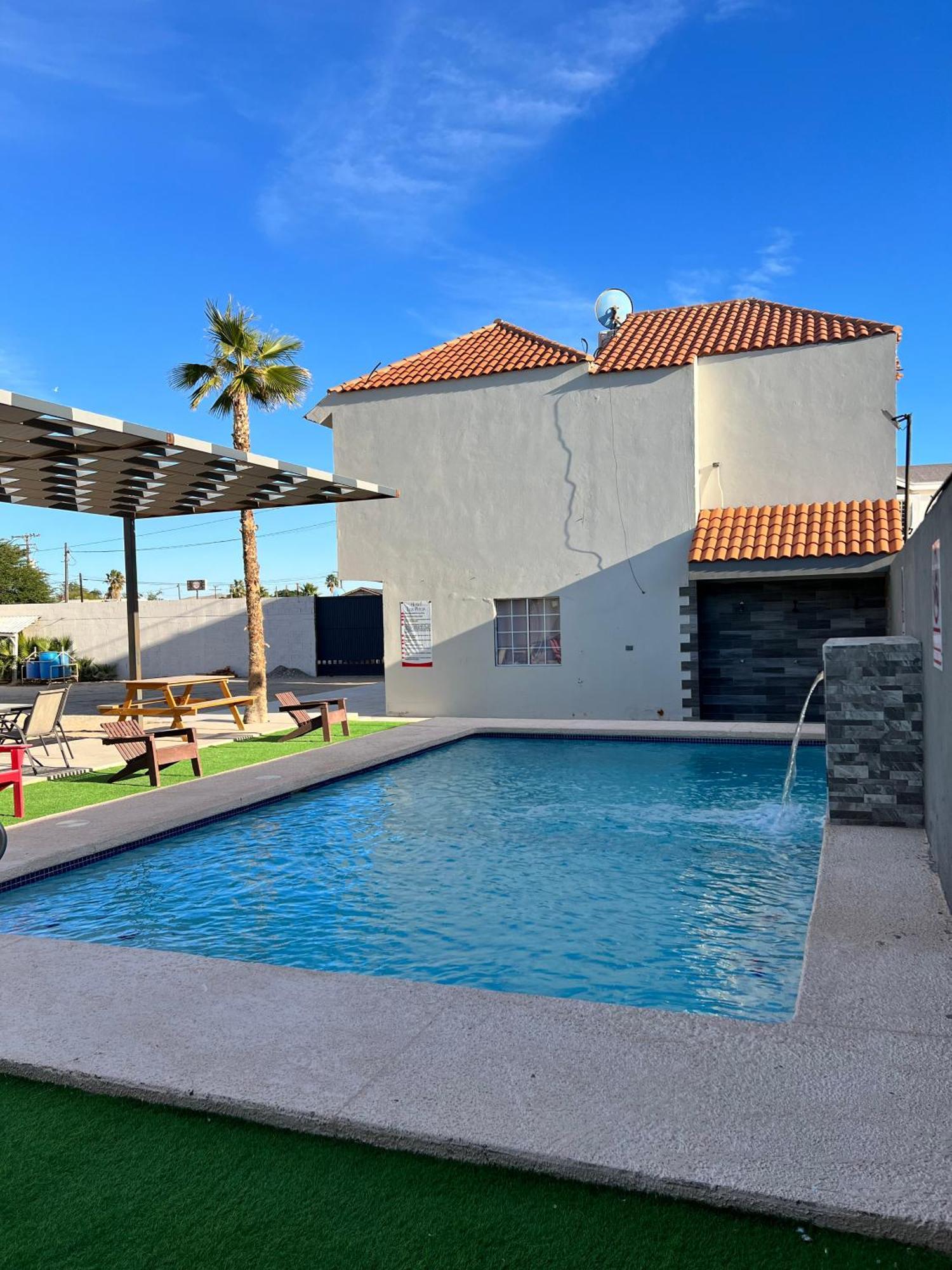 Hotel Los Pinos Inn El Golfo de Santa Clara Экстерьер фото